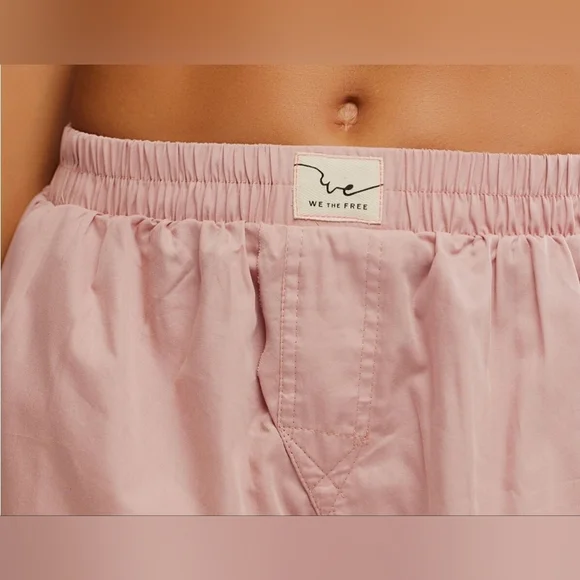 Free People Day To Day Boxer Shorts - Picture 2 of 10